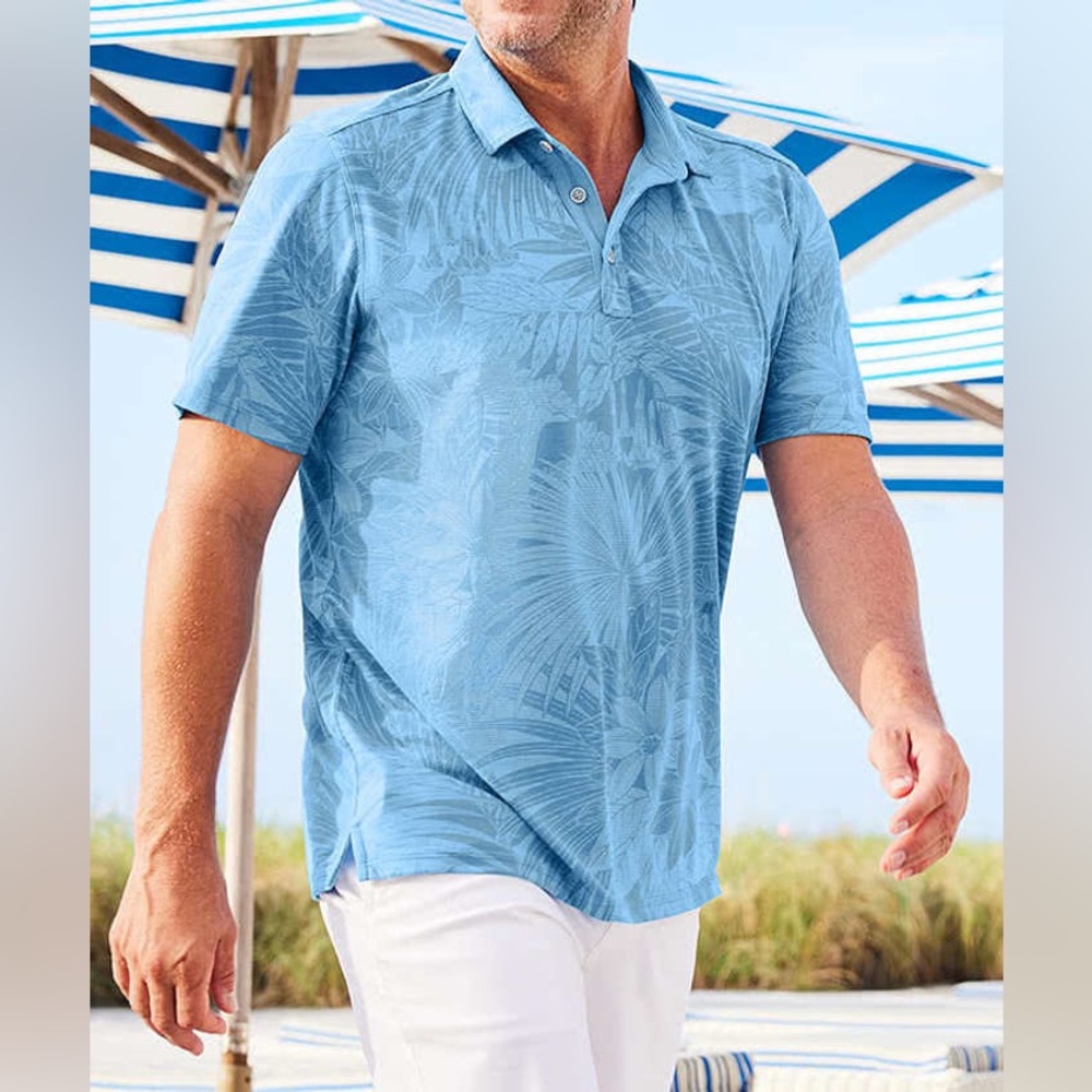 Tommy Bahama Men's Santiago Paradise Printed Polo
